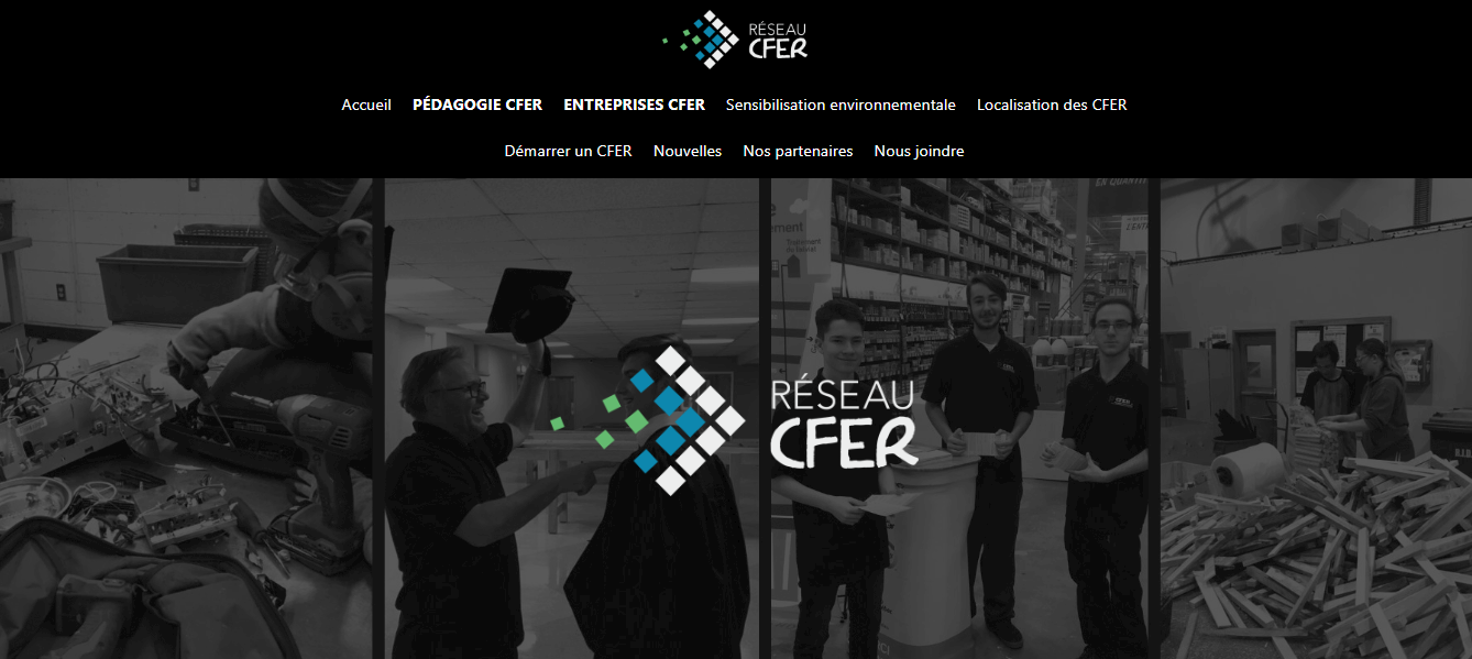 Le Réseau CFER lance son nouveau site web